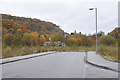 Road to an undeveloped site in Oban