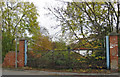 Old Entrance Gate on Butts Road