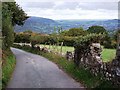 SO2214 : View from near Pen-yr-heol towards Abergavenny by John Brightley