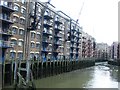 Dockland warehouse apartments near Tower Bridge, London