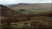 NN7616 : Moorland descending towards Tigh-na-Blair by Trevor Littlewood