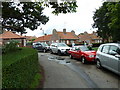 Parked cars in Church Green