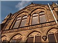 The Victorian facade of Pye Bank School - now disused