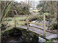 Pompren Melin y Glog / Melin y Glog footbridge