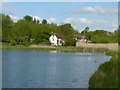 Mill pond at Hermitage