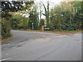 Junction of Collendean Lane with Horse Hill