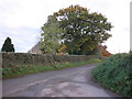 Road junction, near Dean