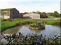 Duck pond near entrance to Cray