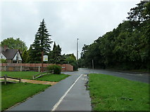 TQ1630 : Approaching the junction of The Crescent and Guildford Road by Basher Eyre