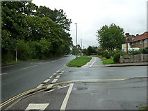 TQ1630 : Junction of  Guildford Road and Hillside by Basher Eyre