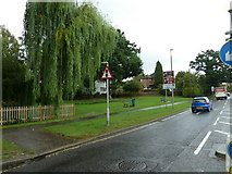 TQ1630 : Permanent road signs in Guildford Road by Basher Eyre