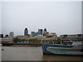 View of the Gherkin from The Queen