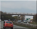 Farm track bridge over A5 near Nobold