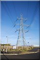 Pylons across the marshes