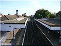 View south at Broadstairs Station