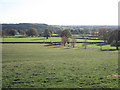 Fields below Plassey Craft Centre