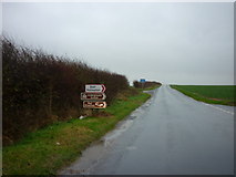 TA3622 : Out Newton Road from Rysome Lane by Ian S