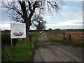 The entrance to Beal House Farm, Beal