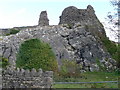 Remains of a tower, Denbigh Castle