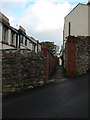 The back of Leicester Terrace, Denbigh