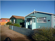 NT6678 : East Lothian Architecture : Beach Houses at Winterfield Mains, Belhaven by Richard West