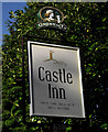 Sign for the Castle Inn