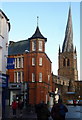 Town centre and parish church, Chesterfield