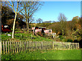 Bacup:  Allotments at the north end of Bankfield Street, Stacksteads