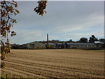 NT5382 : East Lothian Landscape : Across the Field to Kingston Farm, near North Berwick by Richard West