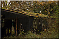 Ruined wartime building near Forres