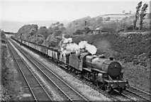 SE0026 : Eastbound empties train between Hebden Bridge and Mytholmroyd by Ben Brooksbank