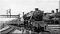 Express from Manchester arriving at Marylebone, with an LMS locomotive during the Exchanges