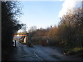 Security gates on Dawes Lane