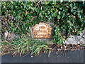 Milestone on the old Ruthin Road, near the Brookhouse Mill