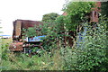 Remains of steam engines - Garston