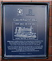 Caledonia Works plaque