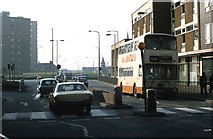 SE5702 : Cleveland Street approach to Trafford Way (1980) by Graham Hogg
