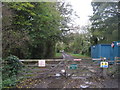 Gate on the Elham Valley Railway