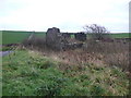 Derelict Cottage by Dinnans Cottage