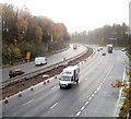 Newport : M4 motorway junction 27