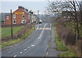 Looking along Clowne Road