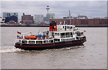 SJ3389 : Ferry cross the Mersey by Steve Daniels