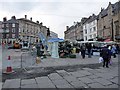NZ2742 : Changes at Durham Market Square by Oliver Dixon