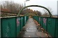 Footbridge over Brightside station