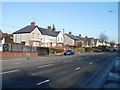 Cardiff : Cowbridge Road West houses east of Dusty Forge