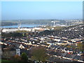 The view north-westwards from Mount Pleasant Redoubt