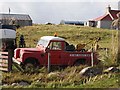 Breakdown Land Rover, Borgh, Berneray