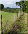 Footpath near Kinlet