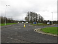 NS6173 : Kelvinbridge Roundabout and Torrance Bridge by G Laird