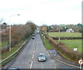 Port Road heading north, Wenvoe